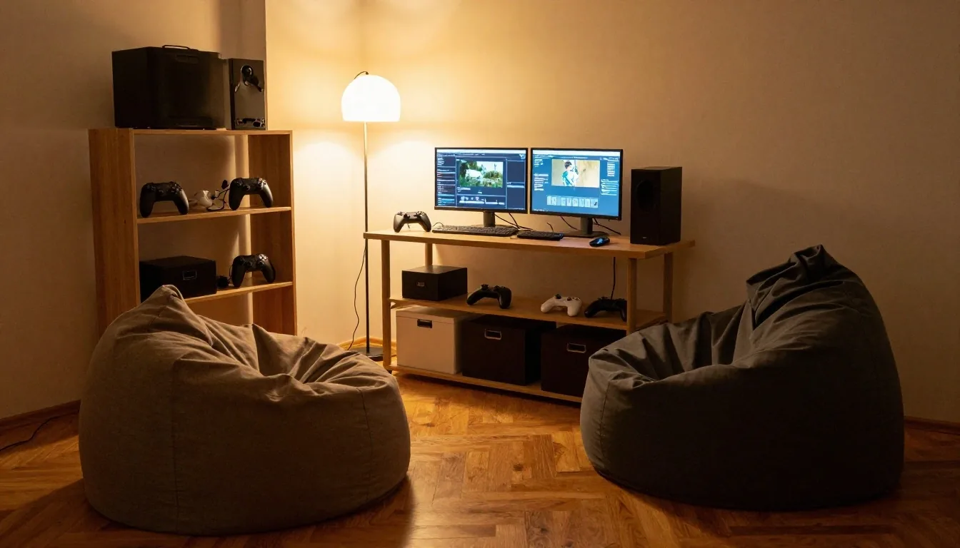 Pad do gry na biurku redakcji